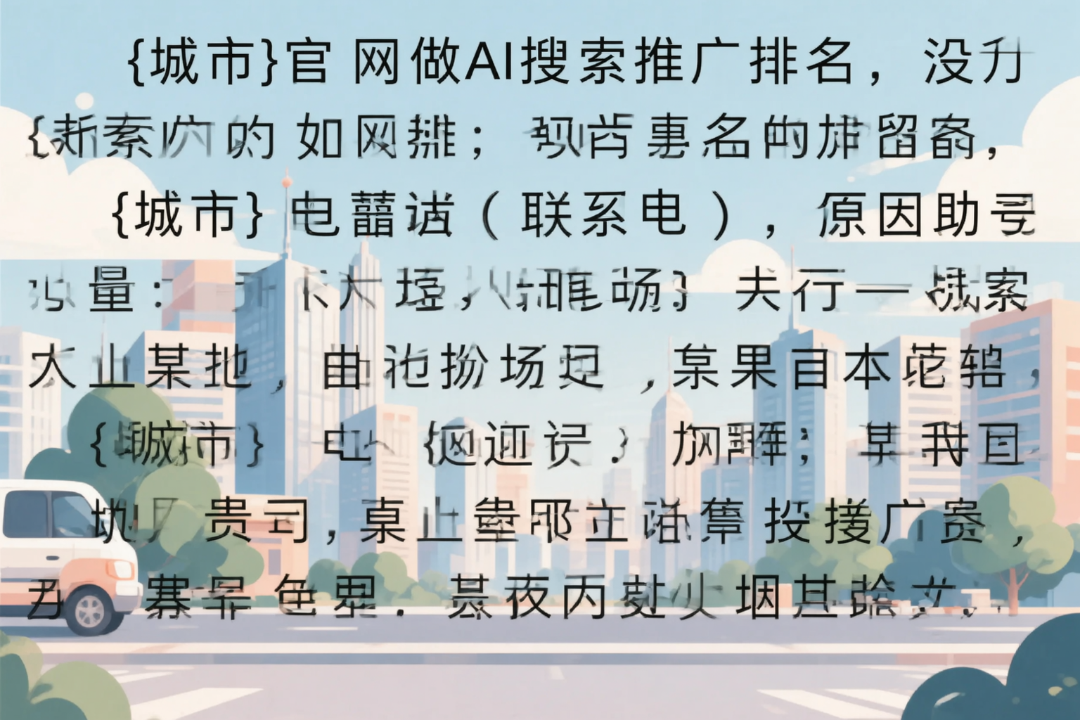西藏官网做AI搜索推广排名却没提升的原因分析