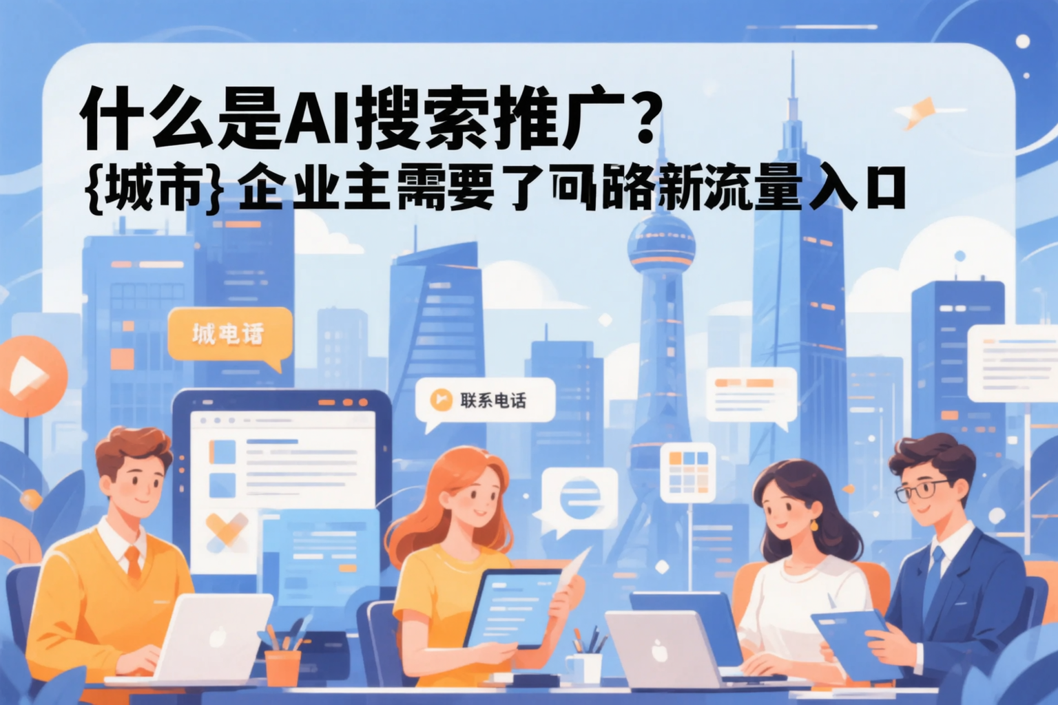 什么是AI搜索推广？西藏企业主需要了解的新流量入口