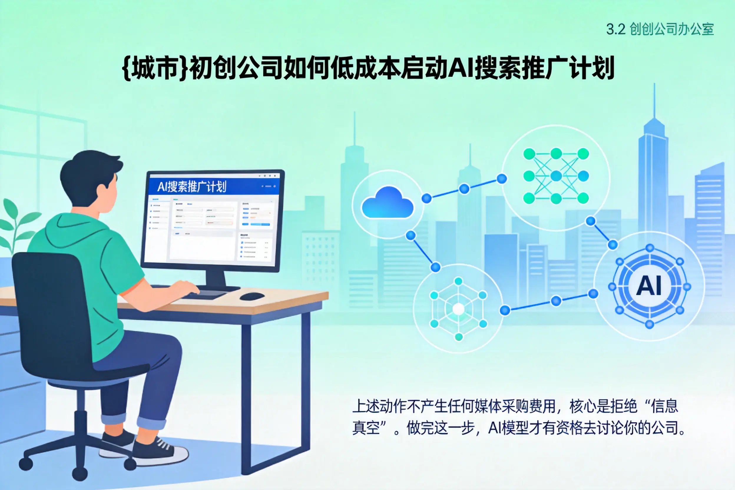 西藏初创公司如何低成本启动AI搜索推广计划