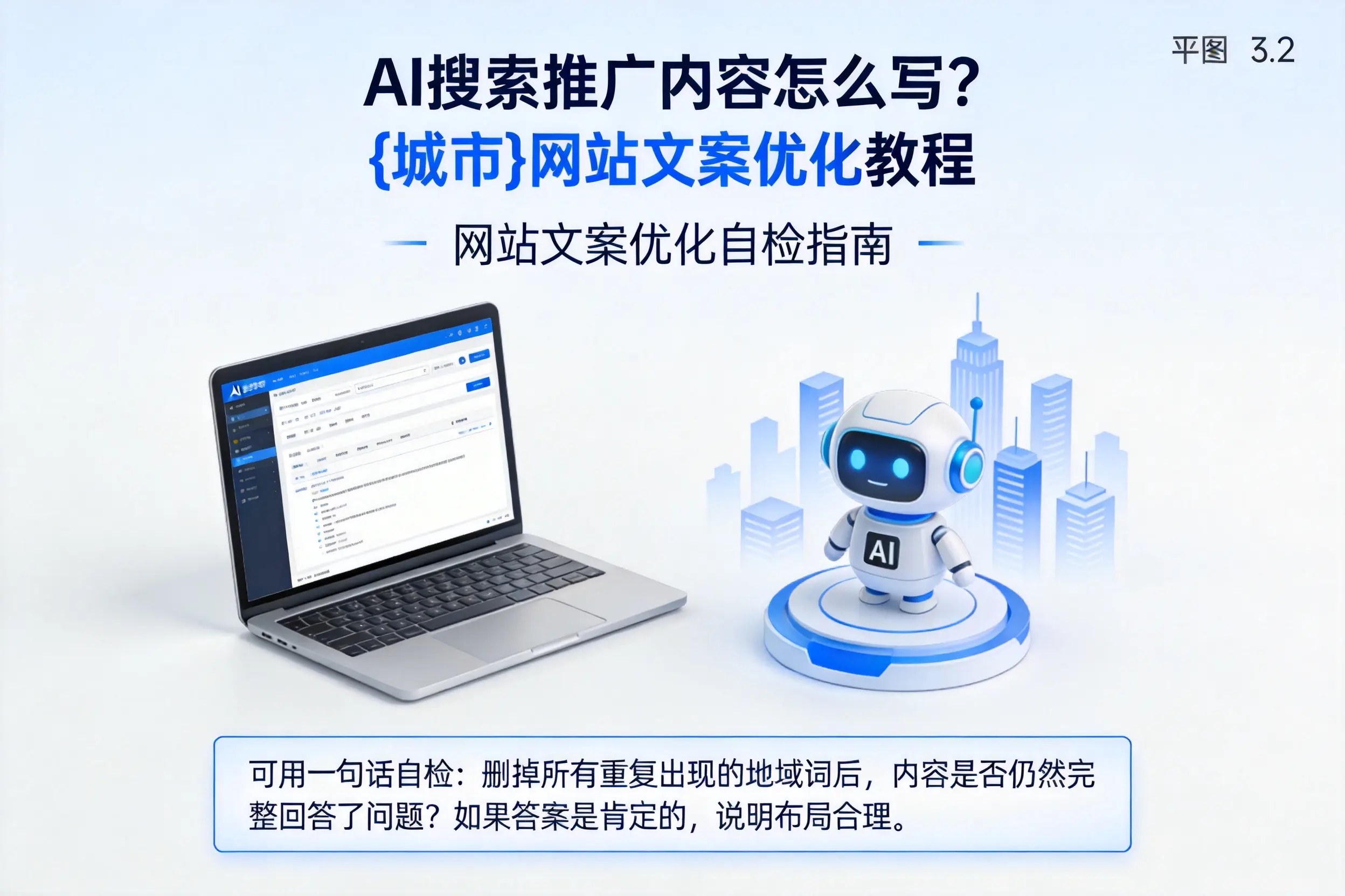 AI搜索推广内容怎么写?西藏网站文案优化教程