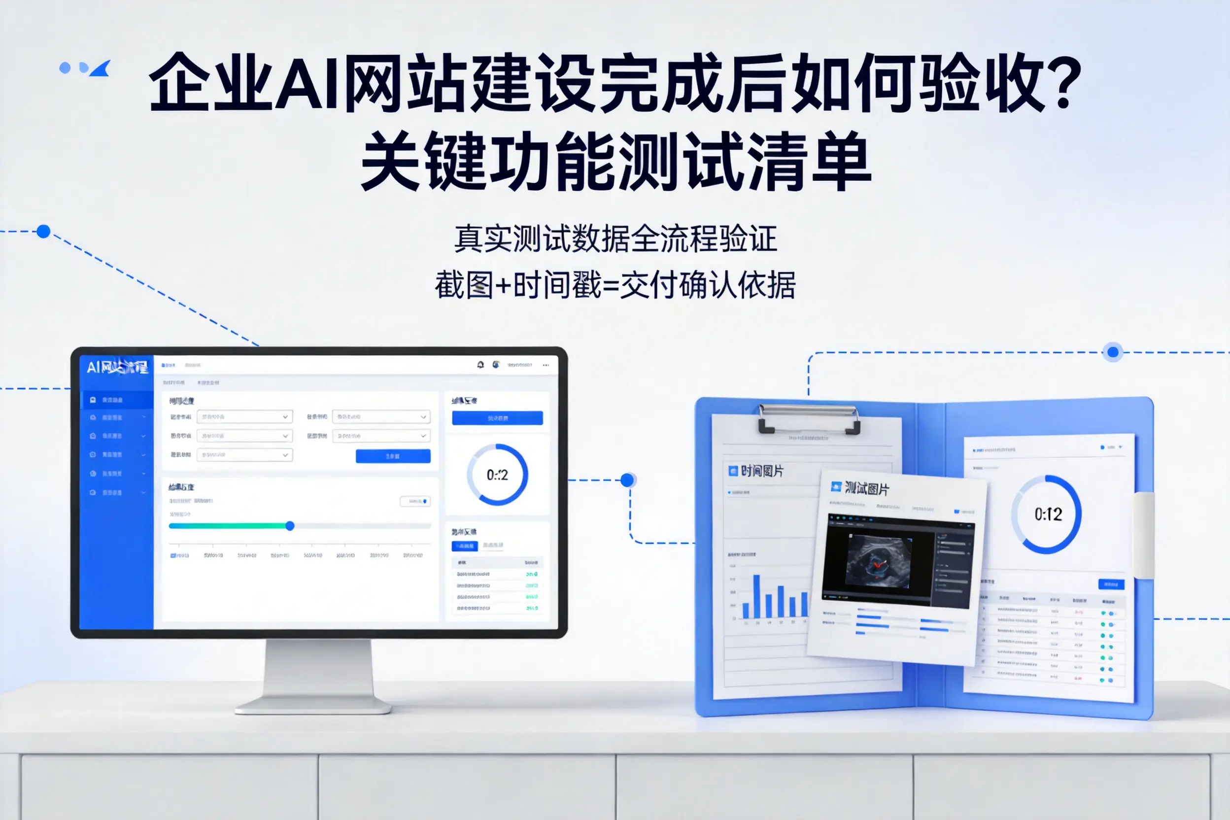 西藏企业AI网站建设完成后如何验收?关键功能测试清单