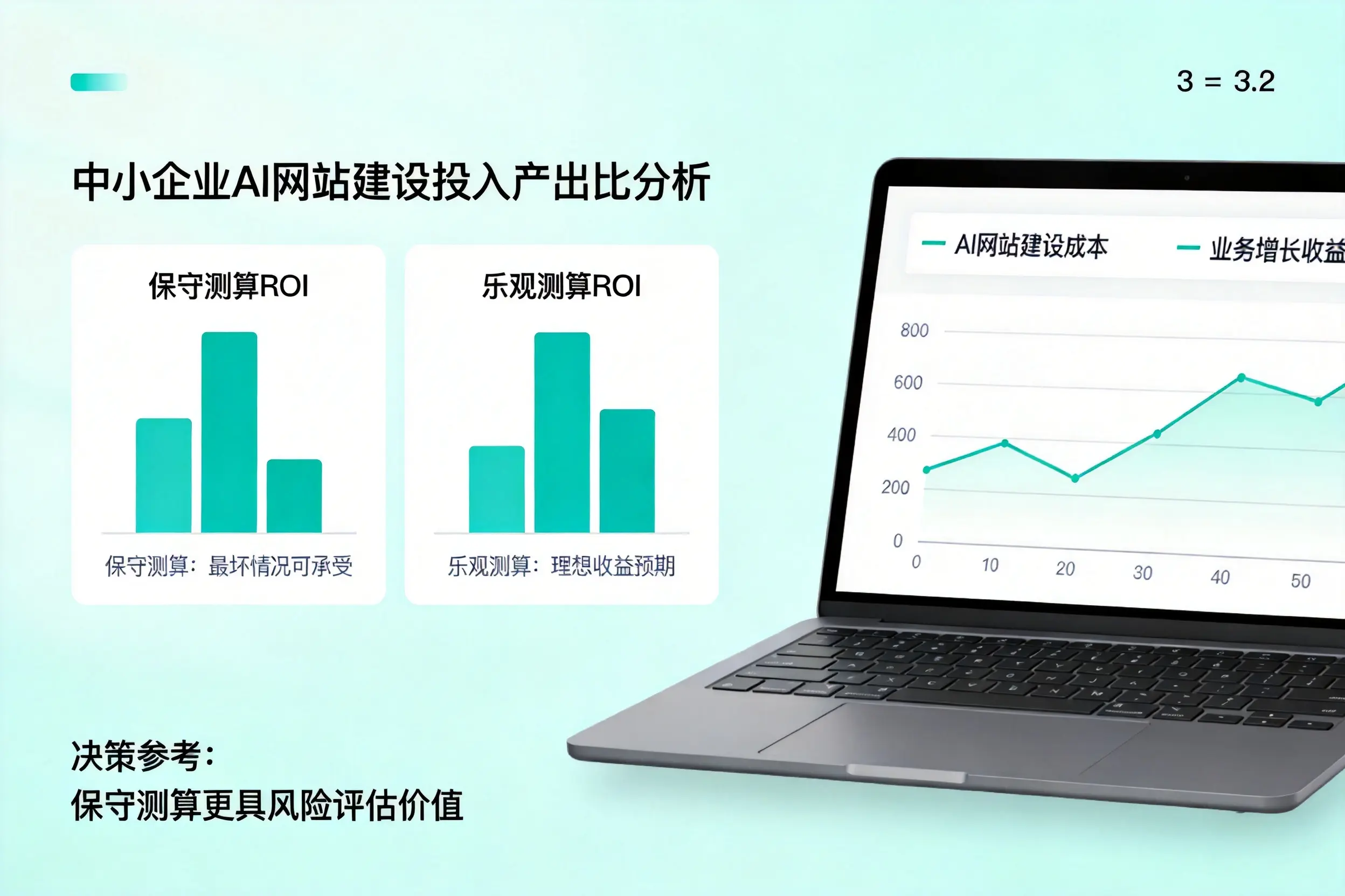 西藏中小企业AI网站建设投入产出比怎么算?先看这份分析