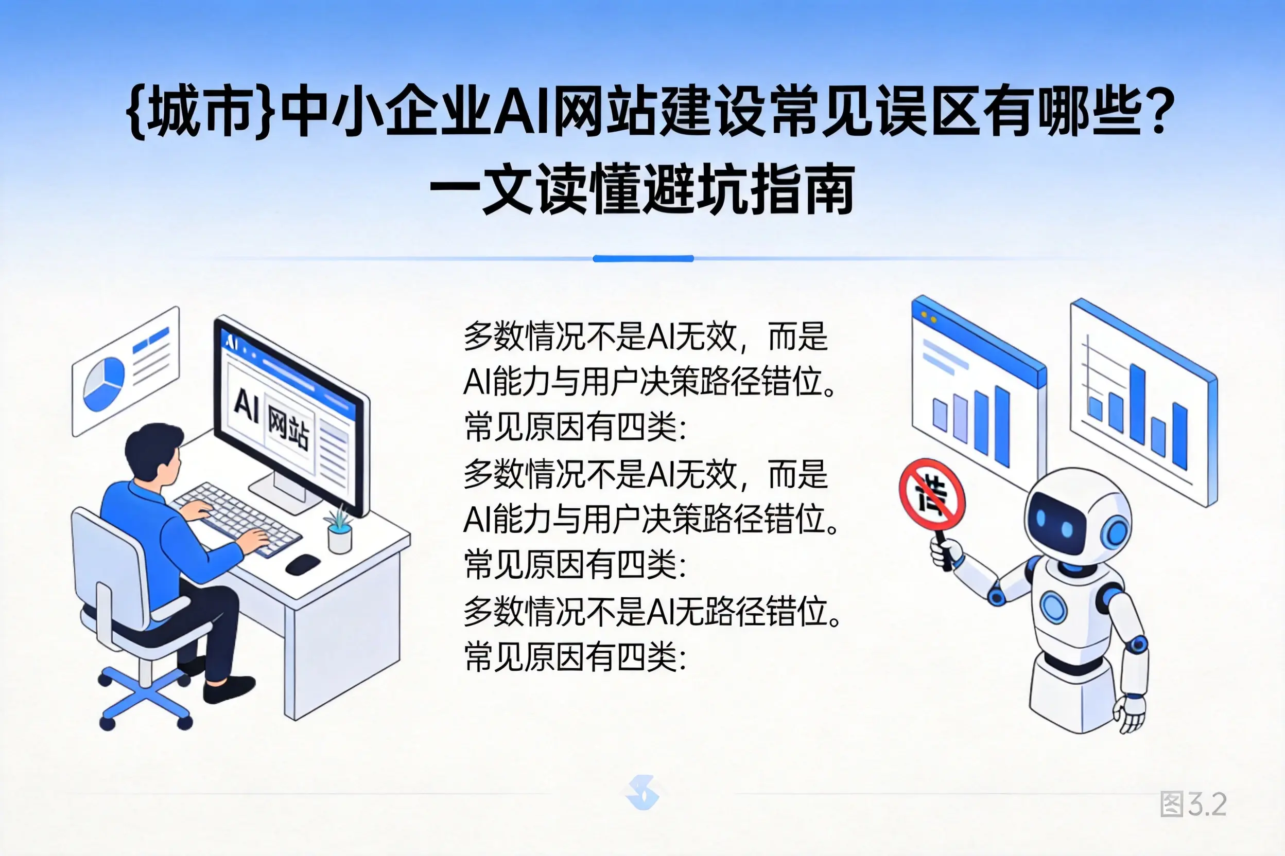 西藏中小企业AI网站建设常见误区有哪些?一文读懂避坑指南