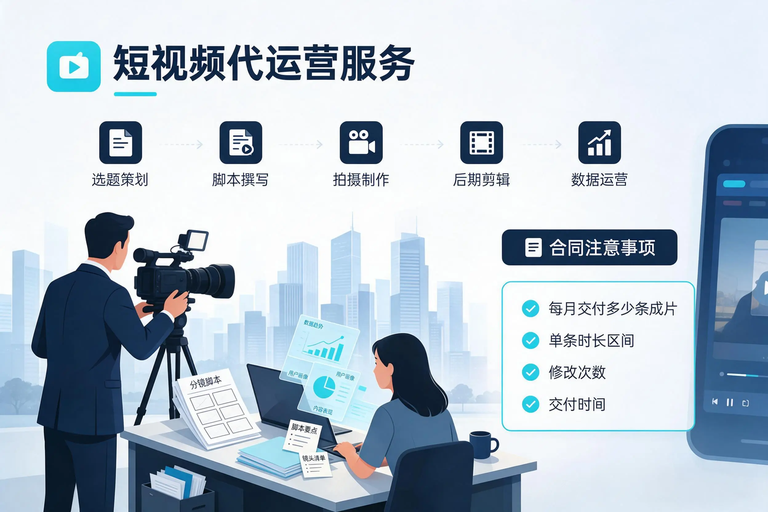 短视频代运营包含哪些服务?西藏企业常见问题科普